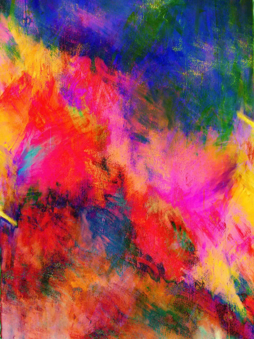 Bright Abstract 8X10 Fleece ( 96 X 120 Inch ) Backdrop