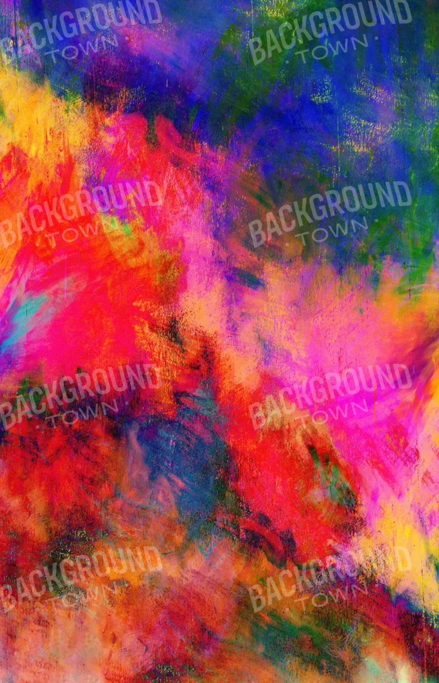 Bright Abstract 8X12 Ultracloth ( 96 X 144 Inch ) Backdrop