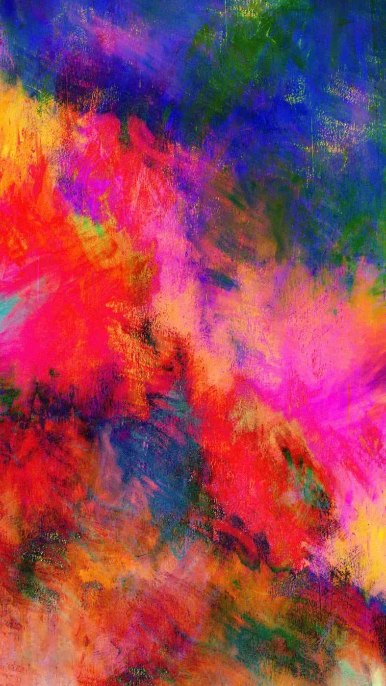 Bright Abstract 8X14 Ultracloth ( 96 X 168 Inch ) Backdrop