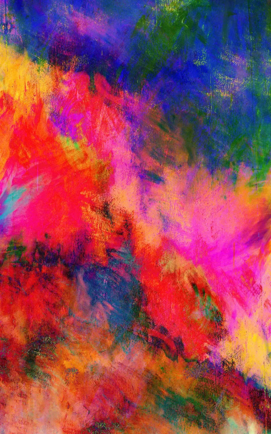 Bright Abstract 9X14 Ultracloth ( 108 X 168 Inch ) Backdrop