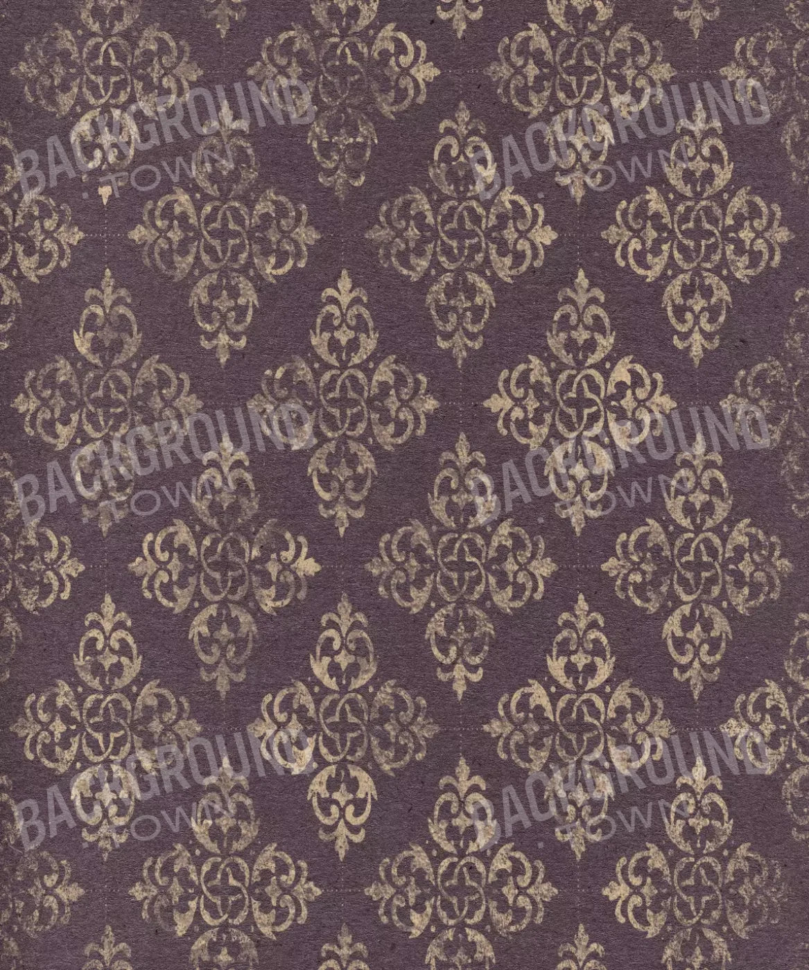 Purple Damask Backdrop for Photography