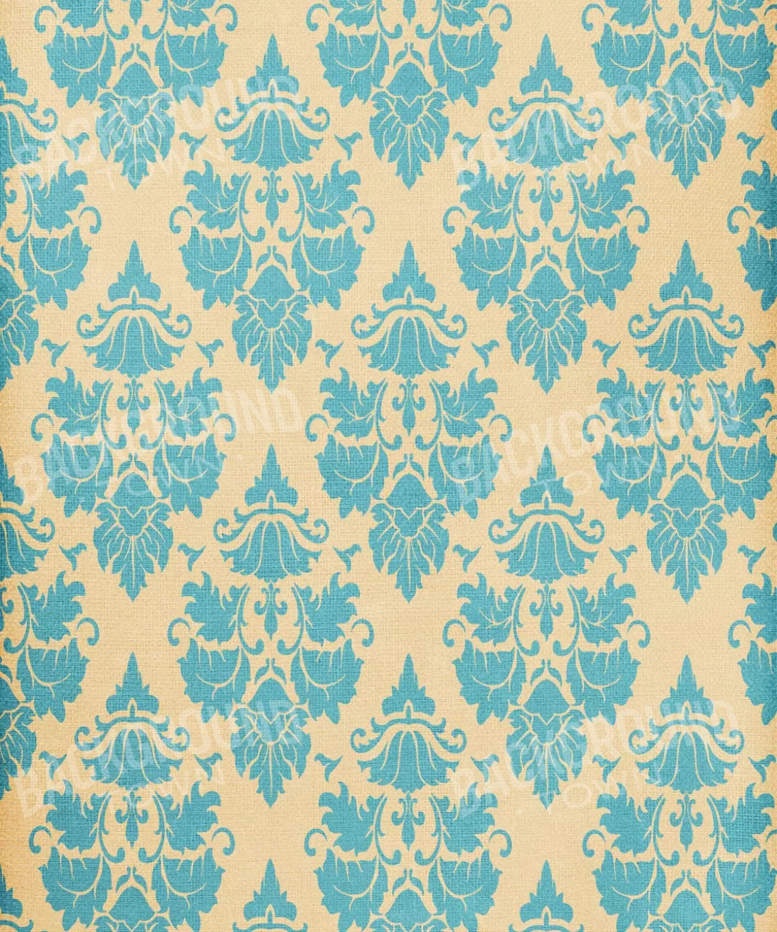 Yellow Damask Backdrop for Photography