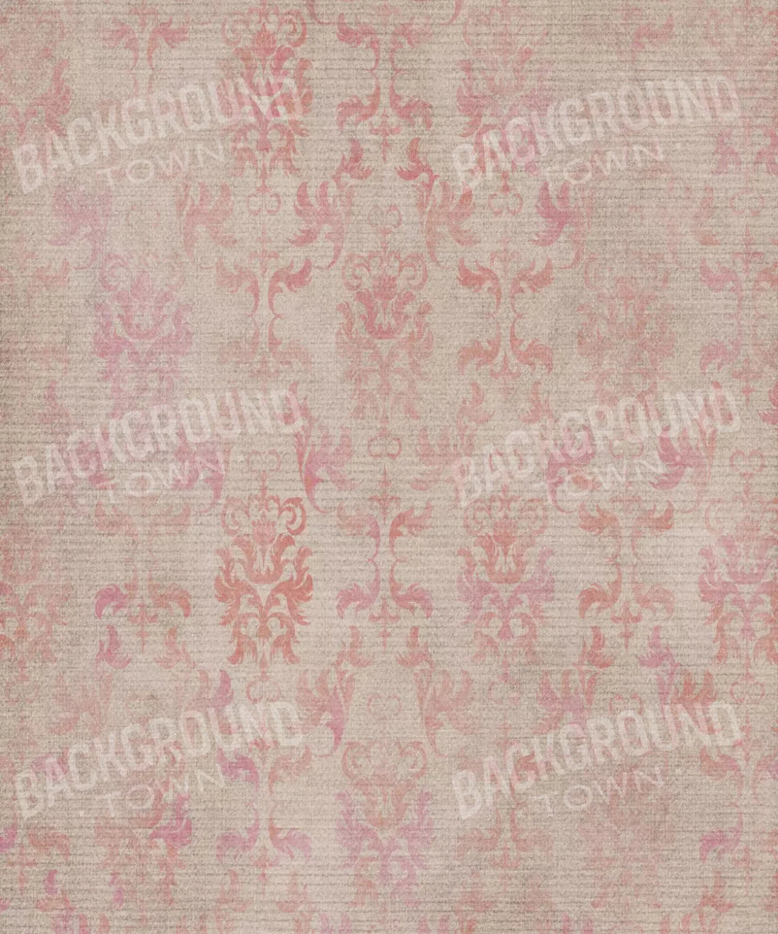 Pink Damask Backdrop for Photography