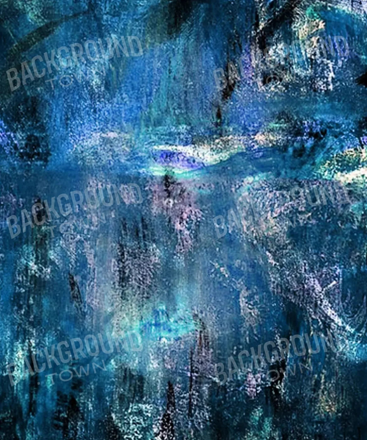 Blue Urban Grunge Backdrop for Photography