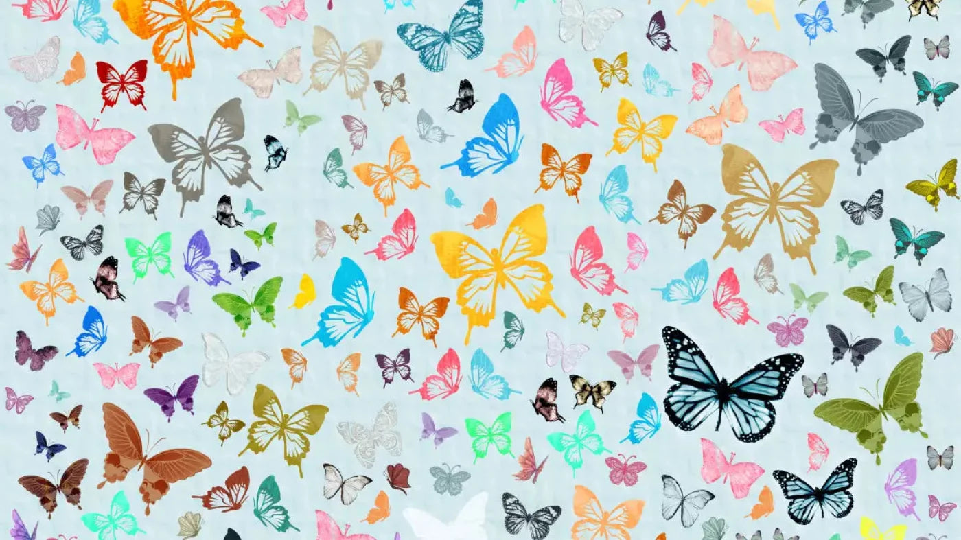 Butterfly 14X8 Ultracloth ( 168 X 96 Inch ) Backdrop