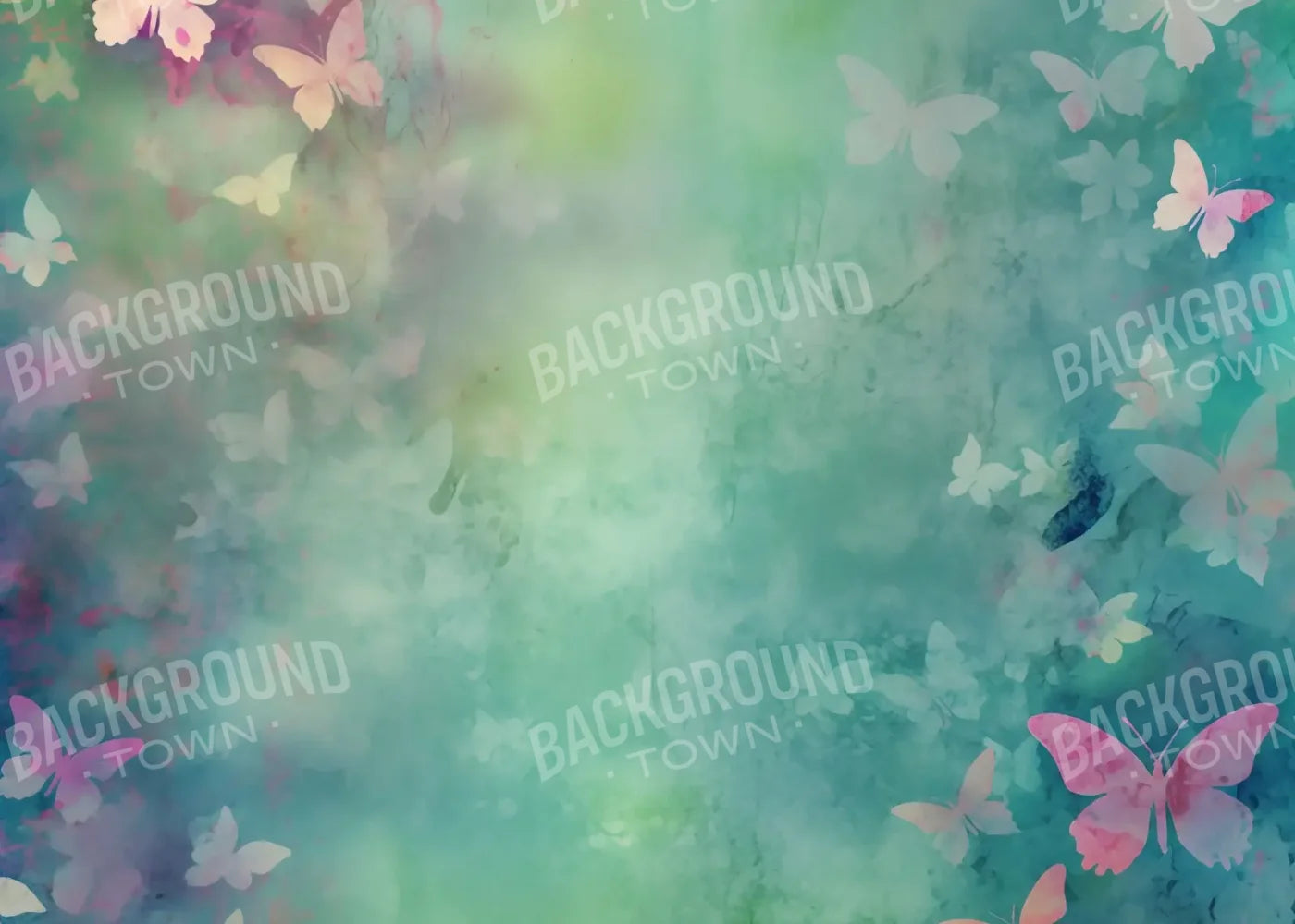 Butterfly Burst 7’x5’ UltraCloth (84 x 60 inch) Backdrop