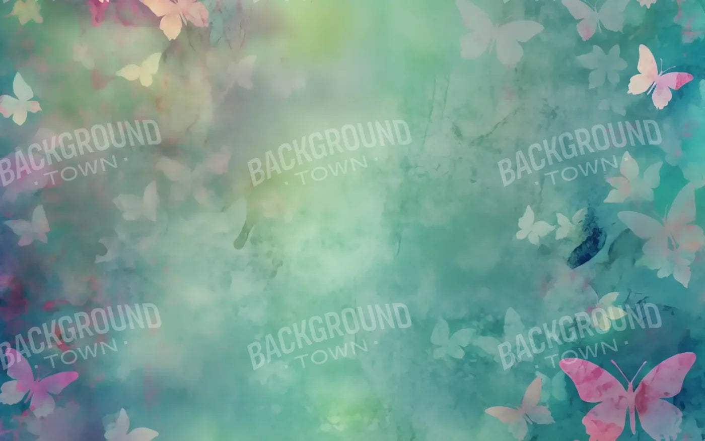 Butterfly Burst 8’x5’ UltraCloth (96 x 60 inch) Backdrop