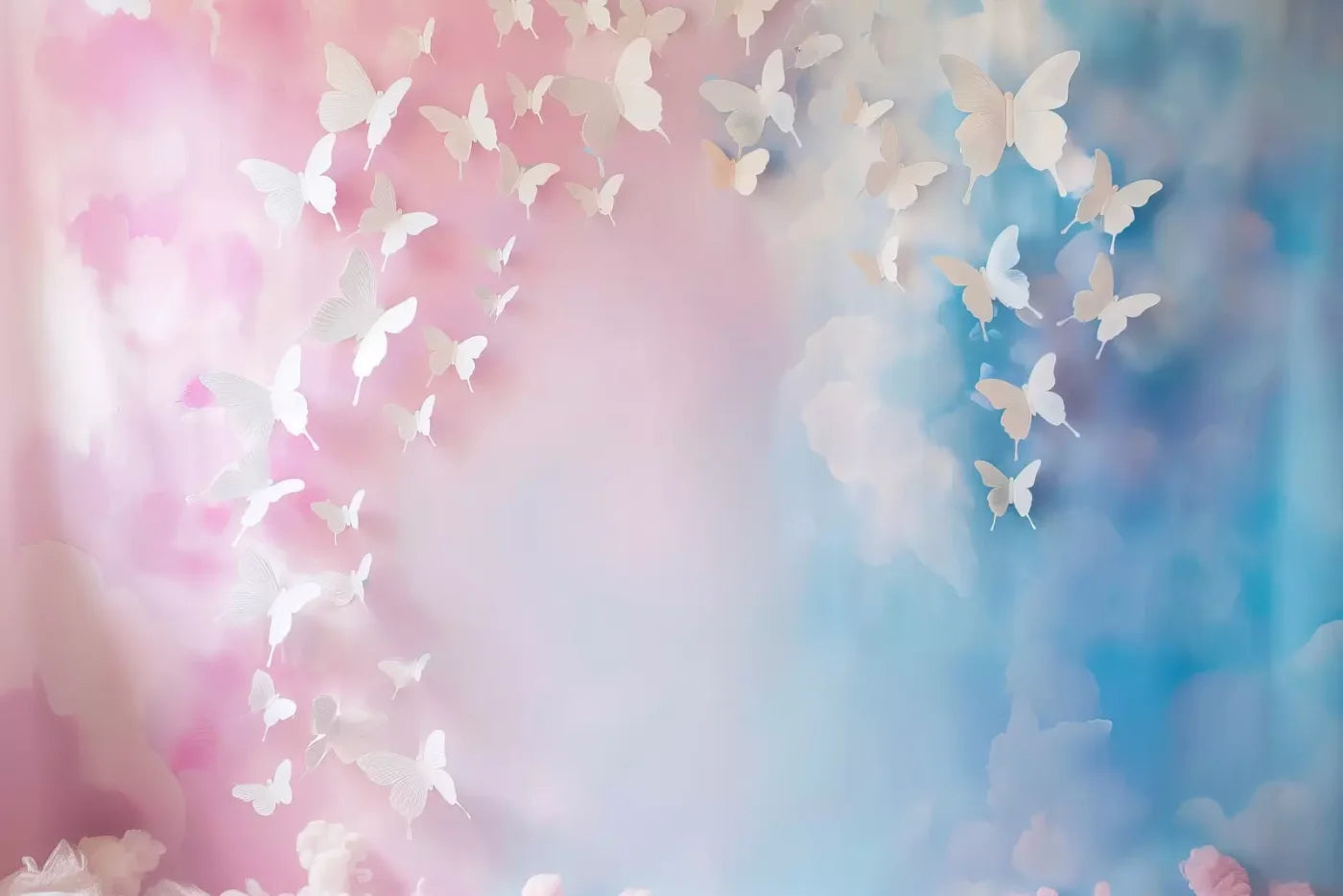 Butterfly Wall 12’X8’ Ultracloth (144 X 96 Inch) Backdrop