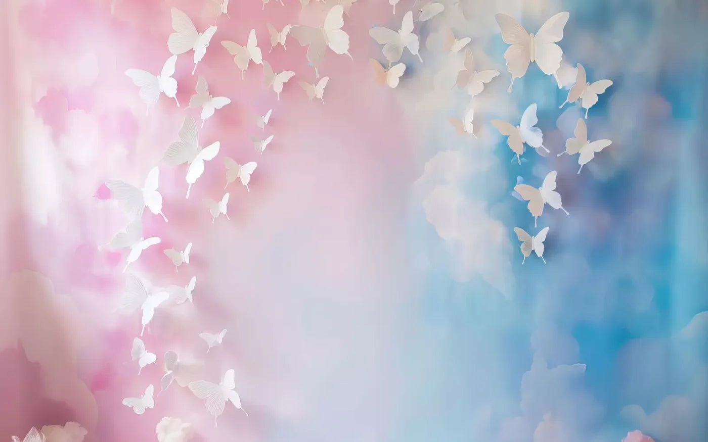 Butterfly Wall 16’X10’ Ultracloth (192 X 120 Inch) Backdrop