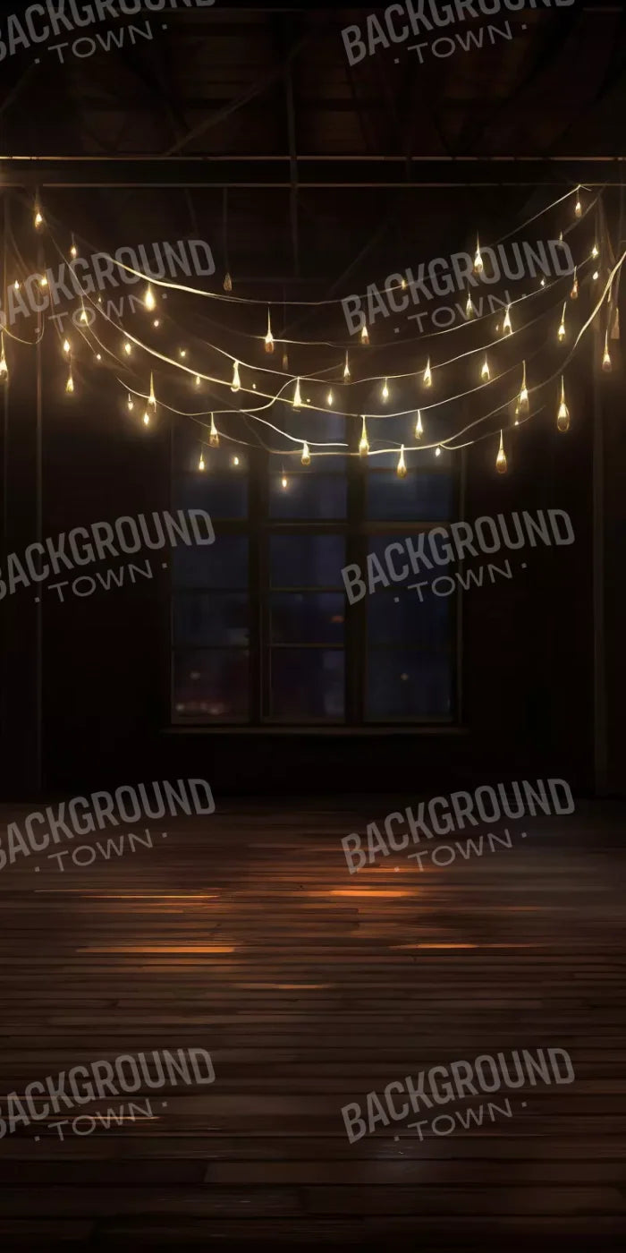 Cafe Lights Vertical I 10’X20’ Ultracloth (120 X 240 Inch) Backdrop