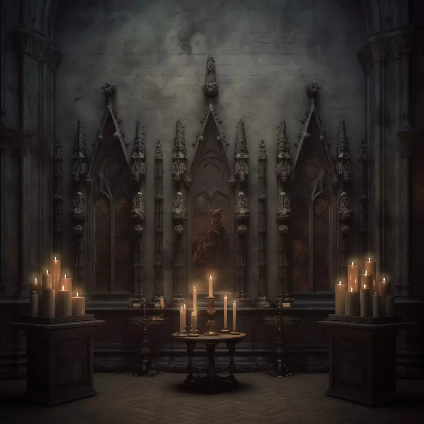 Candlelight Victorian Meeting 10’X10’ Ultracloth (120 X Inch) Backdrop