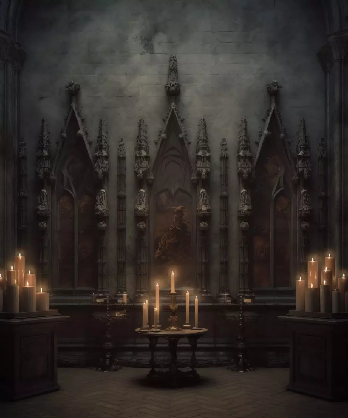 Candlelight Victorian Meeting 10’X12’ Ultracloth (120 X 144 Inch) Backdrop