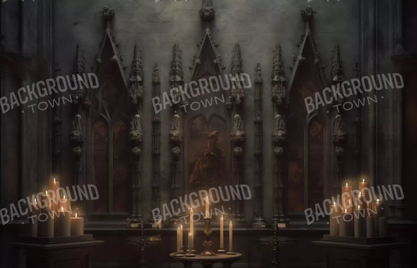 Candlelight Victorian Meeting 14’X9’ Ultracloth (168 X 108 Inch) Backdrop