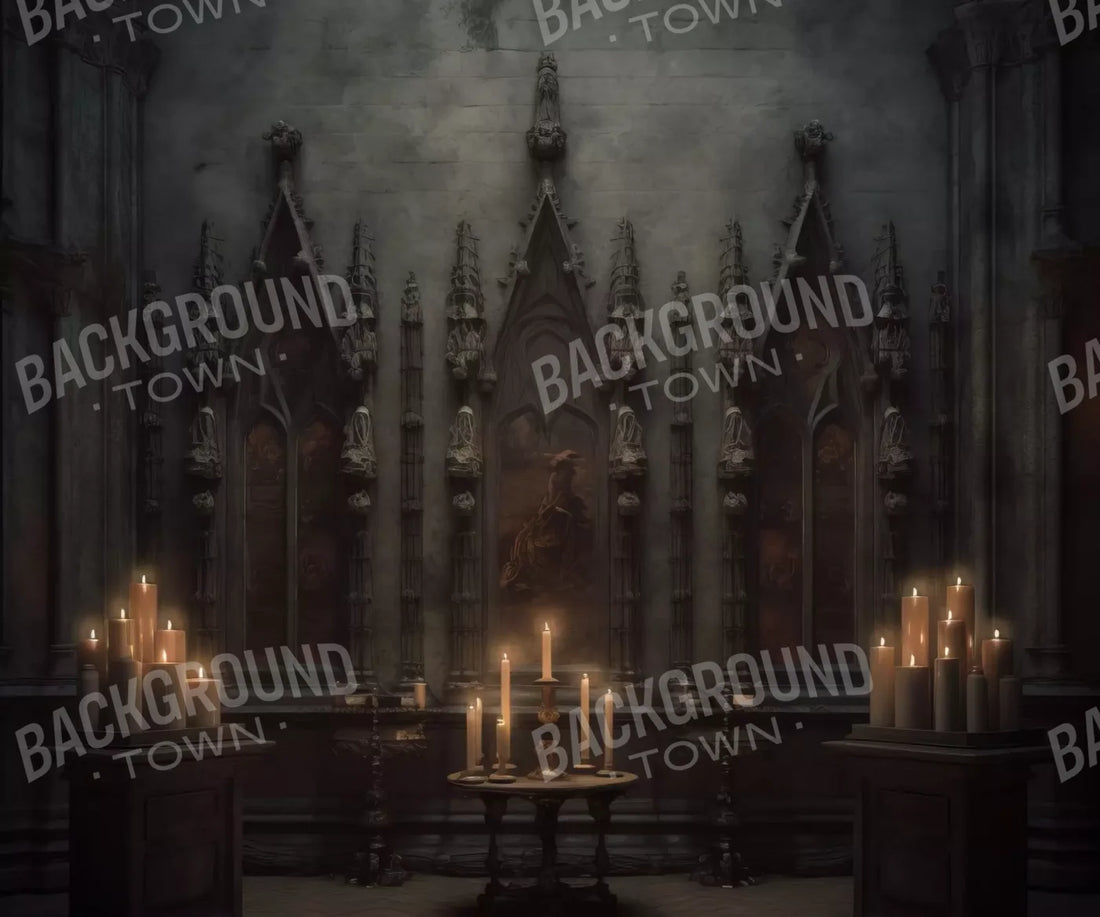 Candlelight Victorian Meeting 5’X4’2 Fleece (60 X 50 Inch) Backdrop