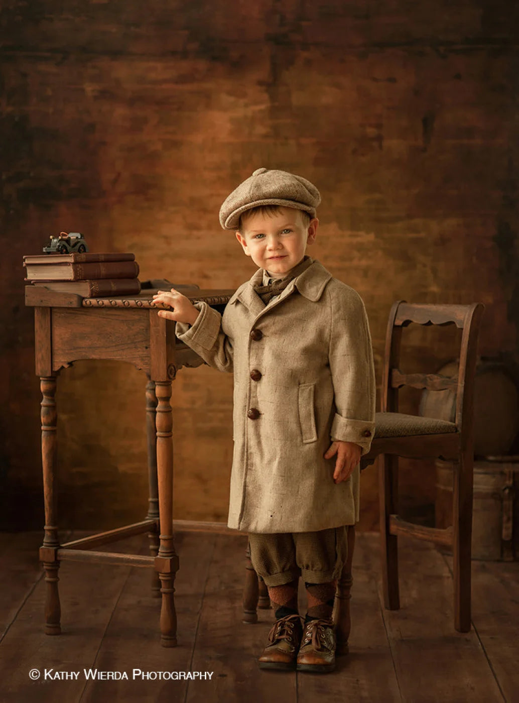 Caramel Apple Backdrop