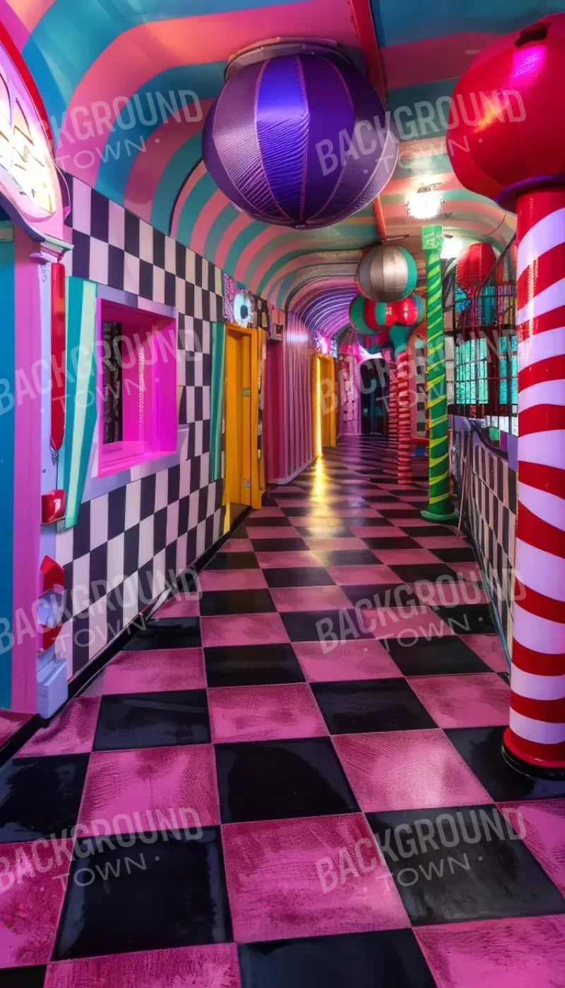 Carnival Funhouse I 8’x14’ UltraCloth (96 x 168 inch) Backdrop