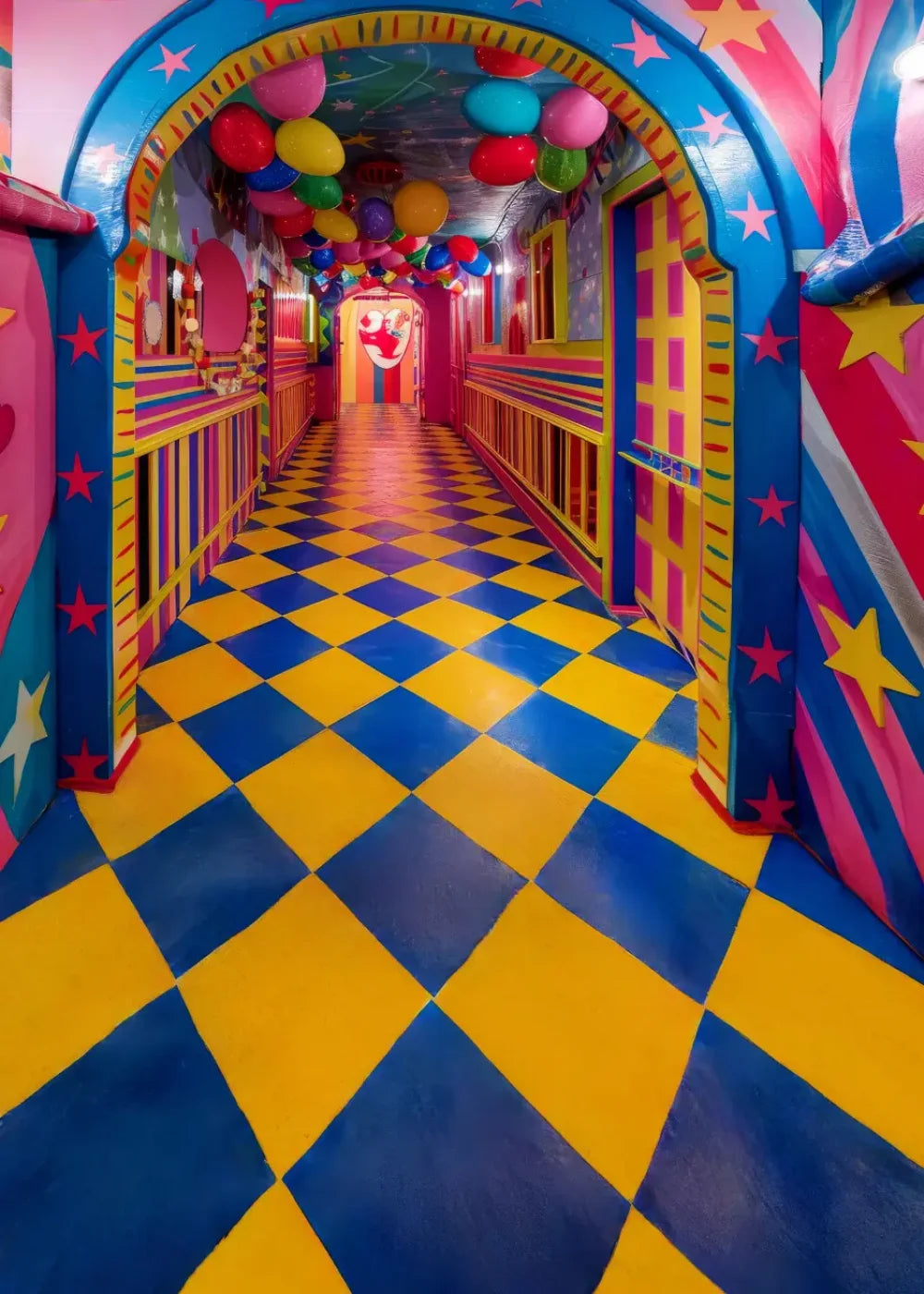 Carnival Funhouse 5’x7’ UltraCloth (60 x 84 inch) Backdrop