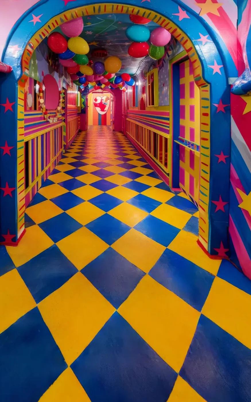 Carnival Funhouse 5’x8’ UltraCloth (60 x 96 inch) Backdrop