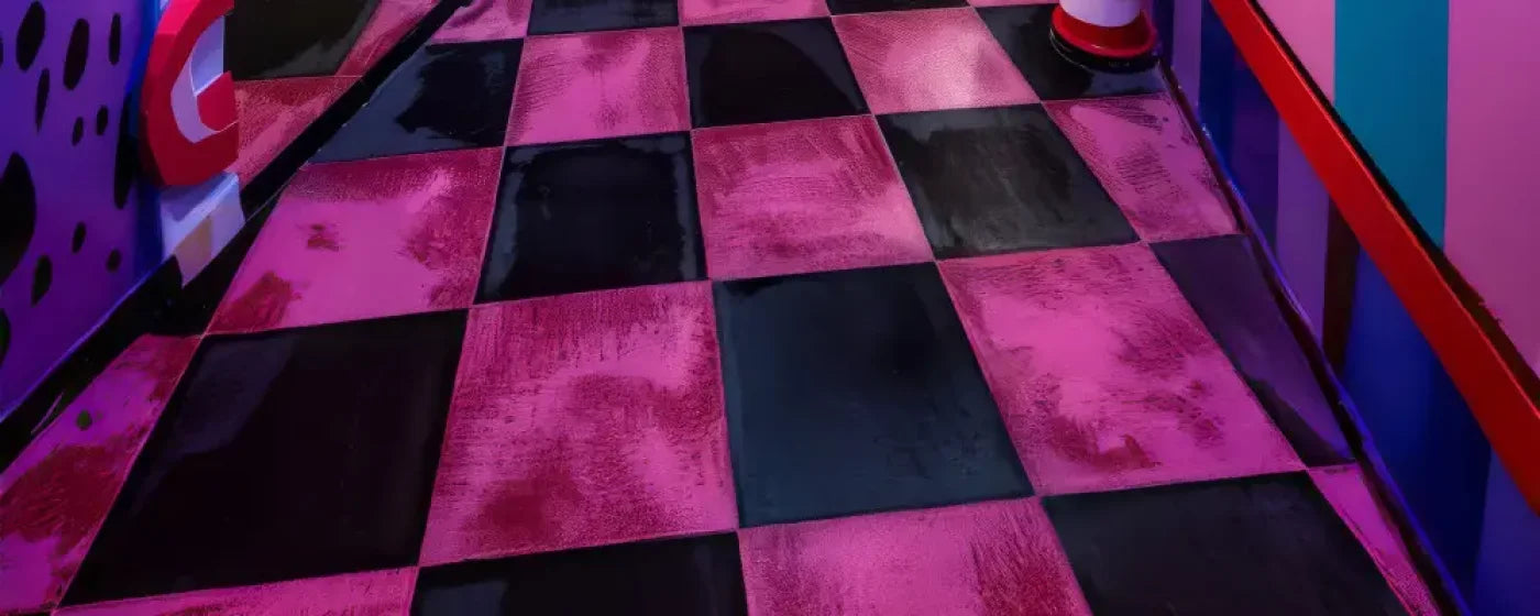 Carnival Funhouse Sweep 20’x8’ UltraCloth (240 x 96 inch) Backdrop