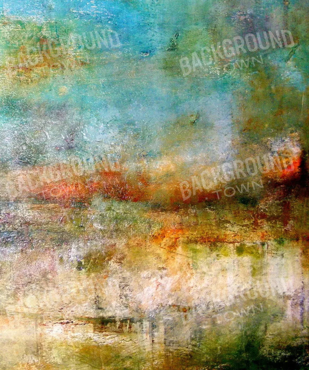 Green Urban Grunge Backdrop for Photography