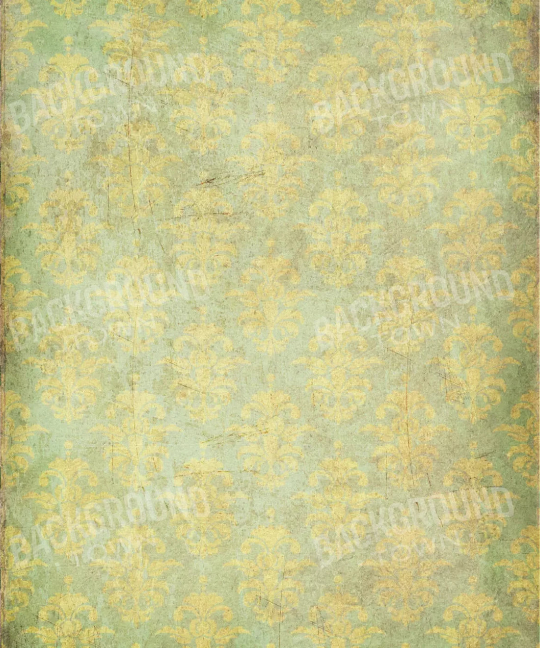Yellow Damask Backdrop for Photography