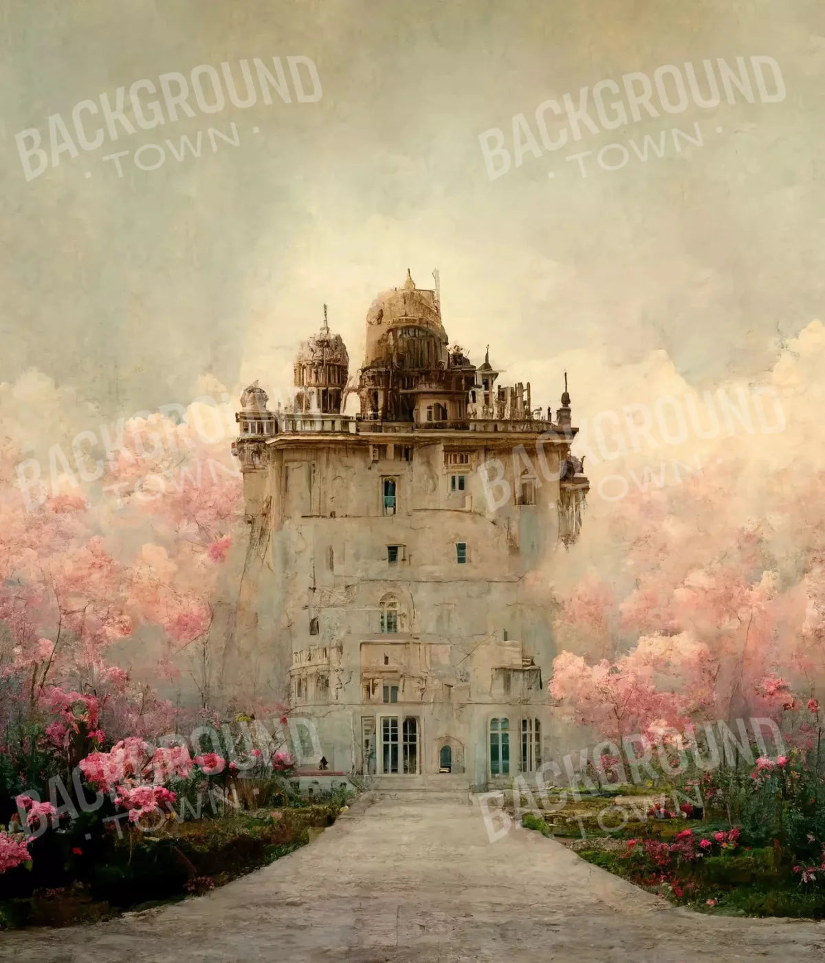 Castle 10X12 Ultracloth ( 120 X 144 Inch ) Backdrop