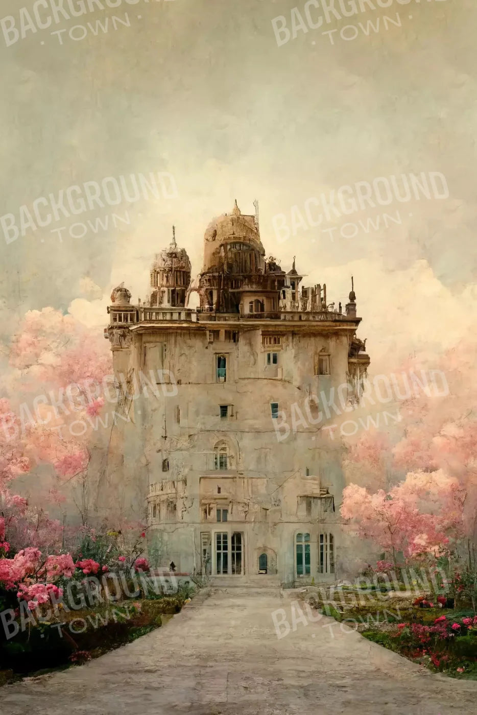 Castle 5X8 Ultracloth ( 60 X 96 Inch ) Backdrop