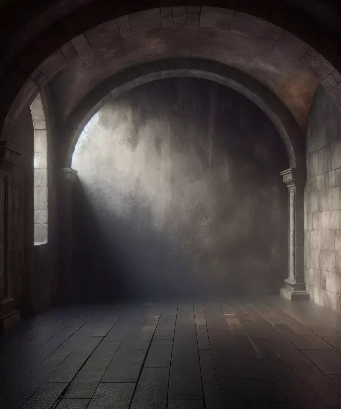 Castle Walls 10’X12’ Ultracloth (120 X 144 Inch) Backdrop