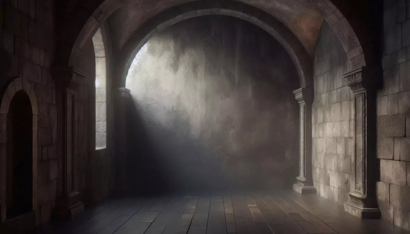 Castle Walls 14’X8’ Ultracloth (168 X 96 Inch) Backdrop