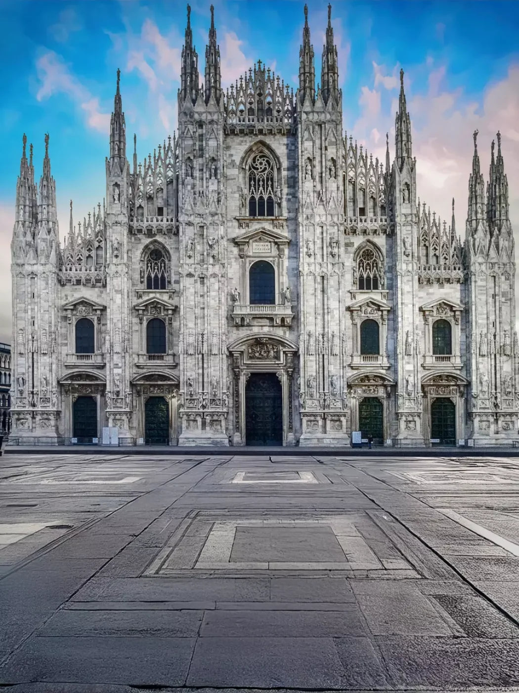 Cathedral Milan 6’x8’ Fleece (72 x 96 inch) Backdrop