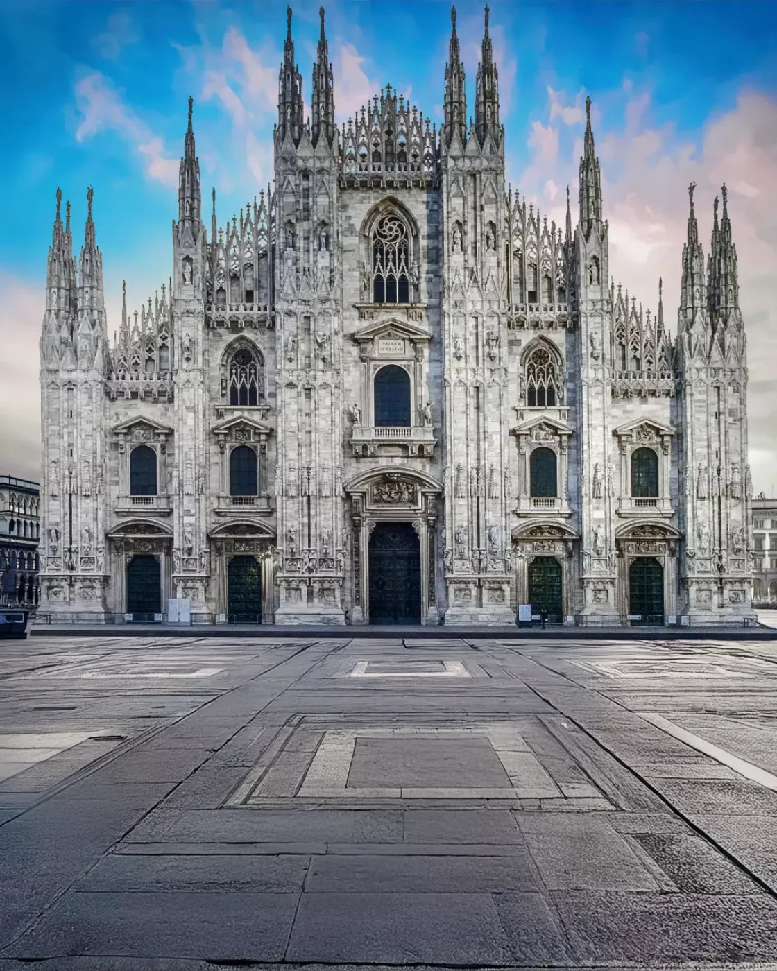 Cathedral Milan 8’x10’ Fleece (96 x 120 inch) Backdrop