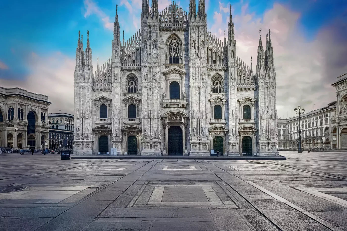 Cathedral Milan Backdrop