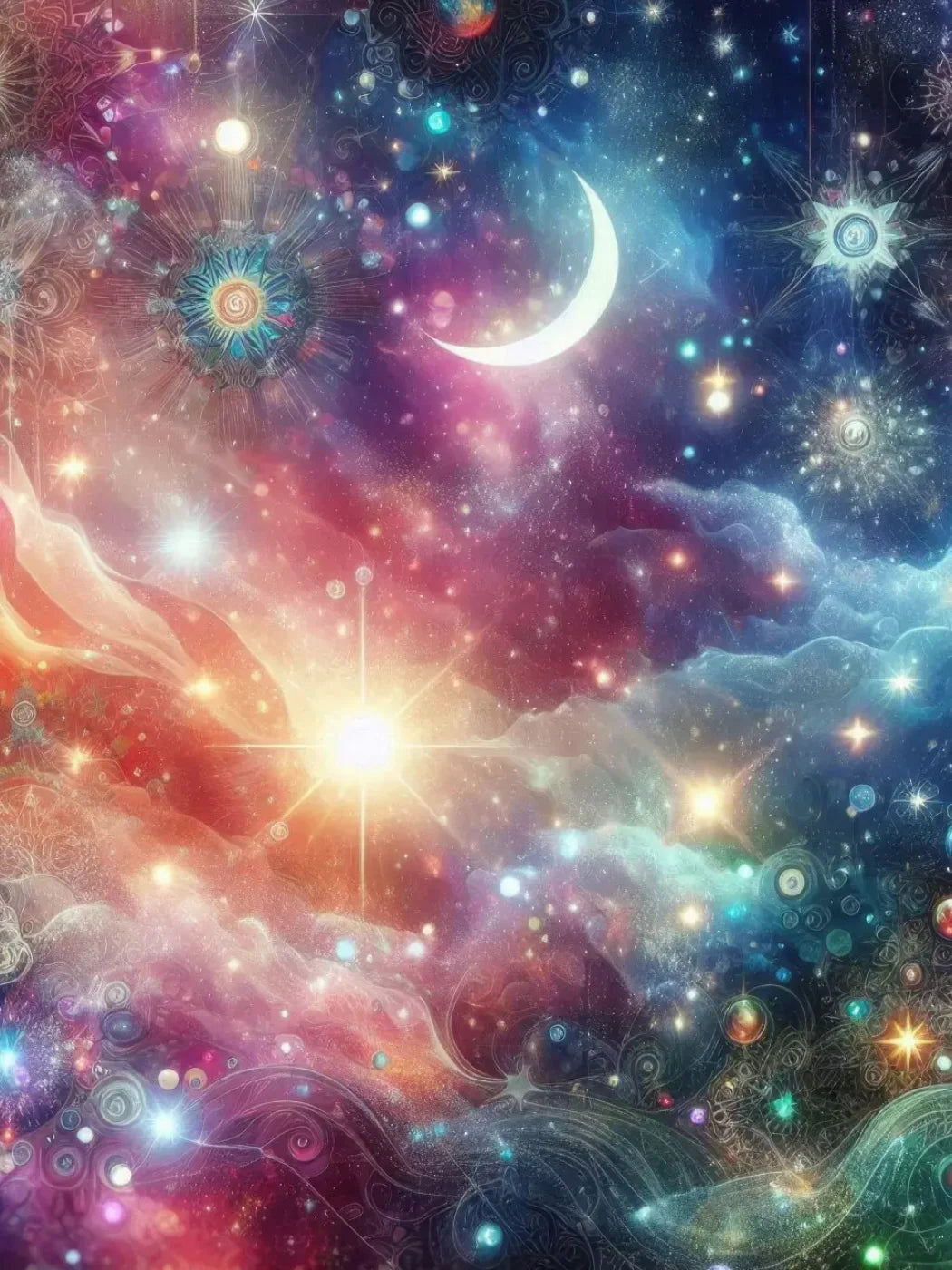 Celestial Wonder 5’X6’8 Fleece (60 X 80 Inch) Backdrop