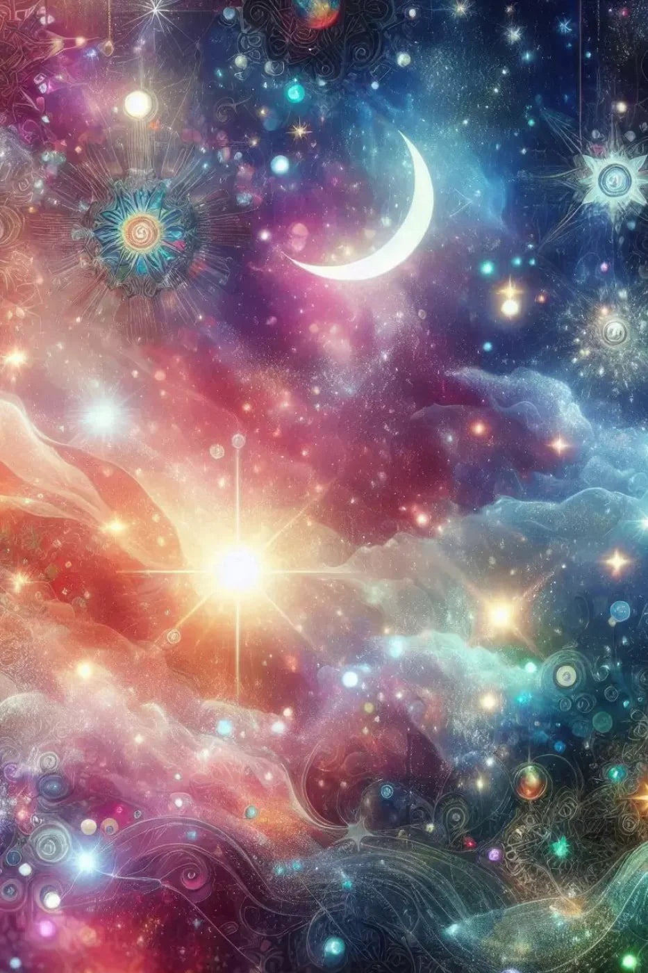 Celestial Wonder 8’X12’ Ultracloth (96 X 144 Inch) Backdrop