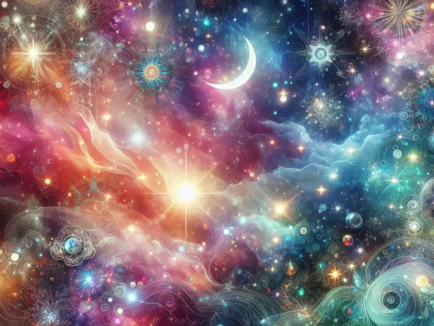 Celestial Wonder 8’X6’ Fleece (96 X 72 Inch) Backdrop
