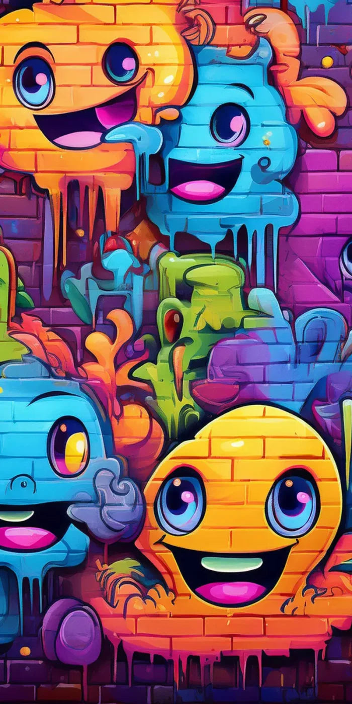 Character Graffiti 2 8’X16’ Ultracloth (96 X 192 Inch) Backdrop