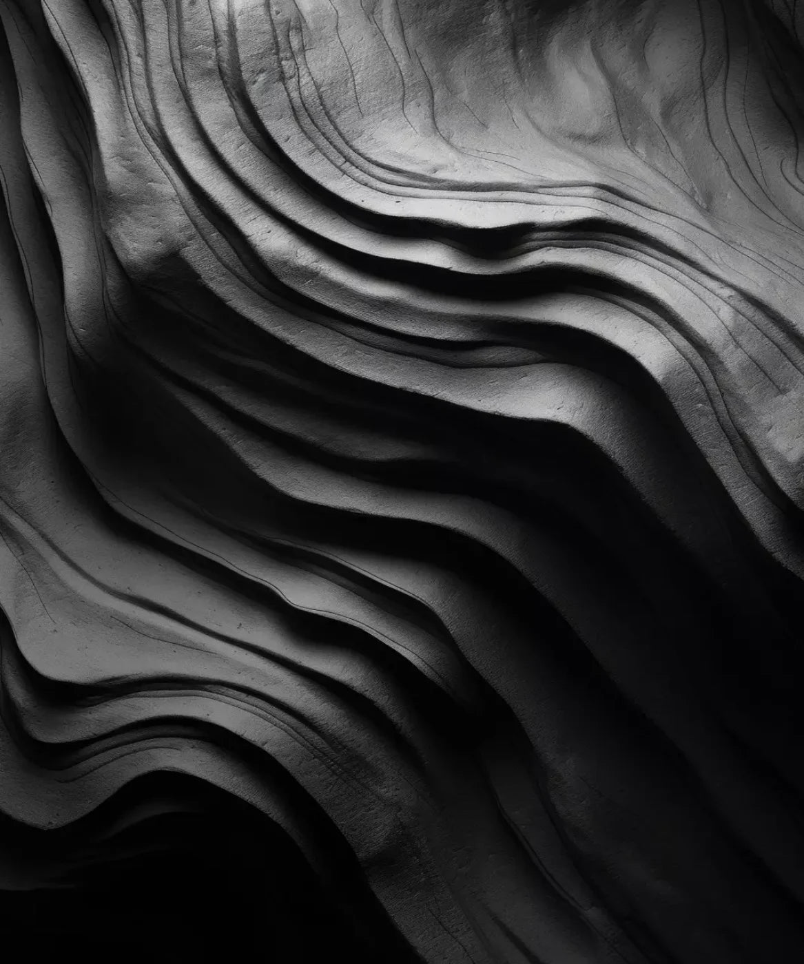 Charcoal Waves 10’X12’ Ultracloth (120 X 144 Inch) Backdrop