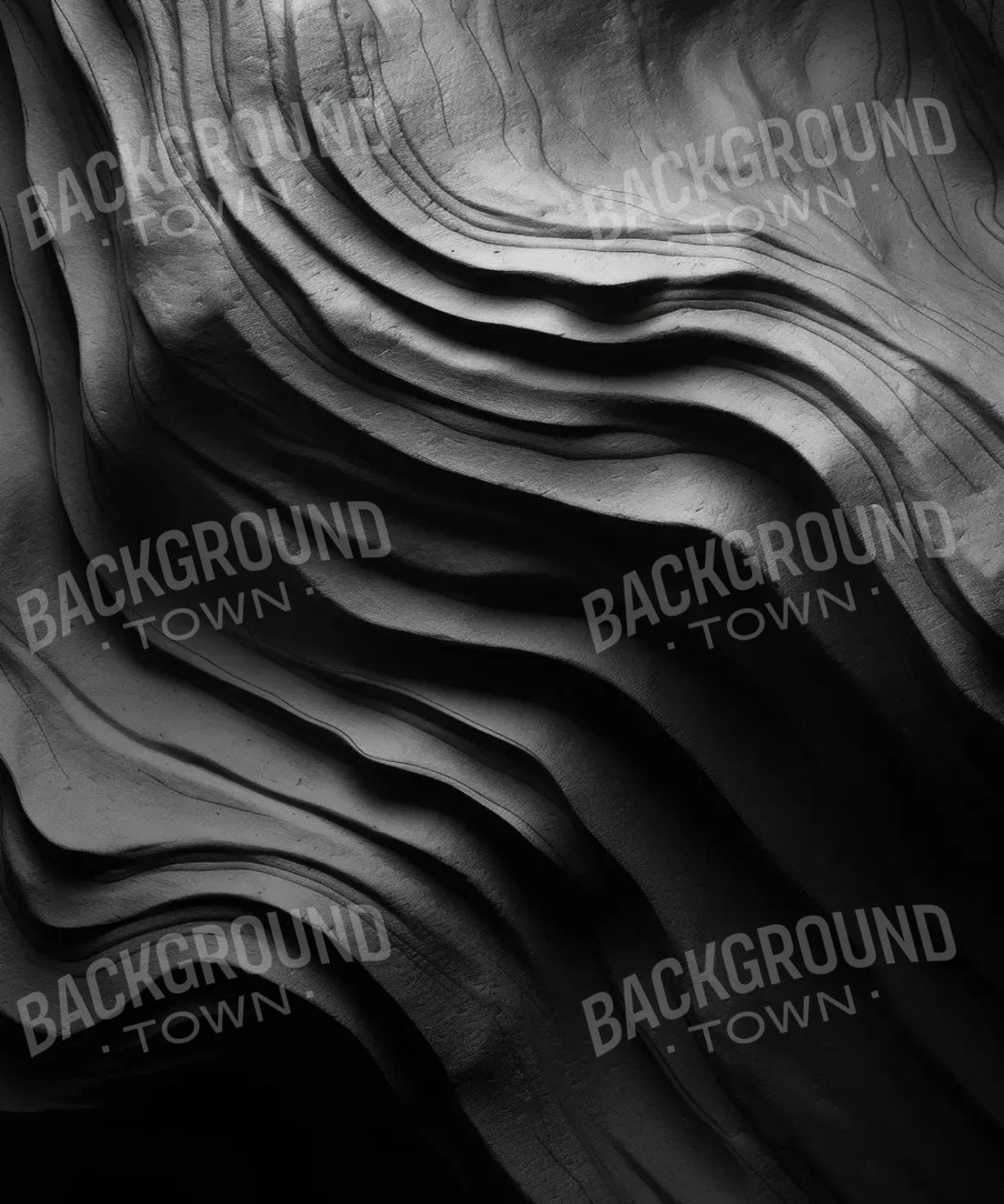 Waves, Black Backdrop for Photography