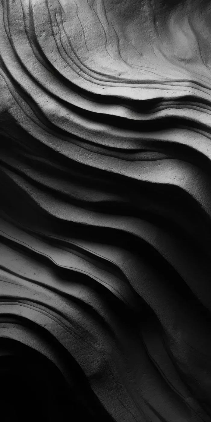 Charcoal Waves 8’X16’ Ultracloth (96 X 192 Inch) Backdrop