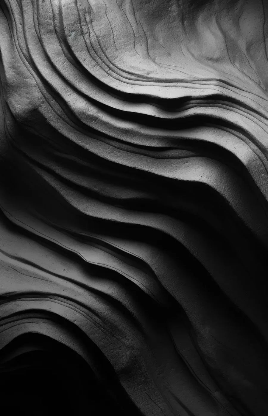 Charcoal Waves 9’X14’ Ultracloth (108 X 168 Inch) Backdrop