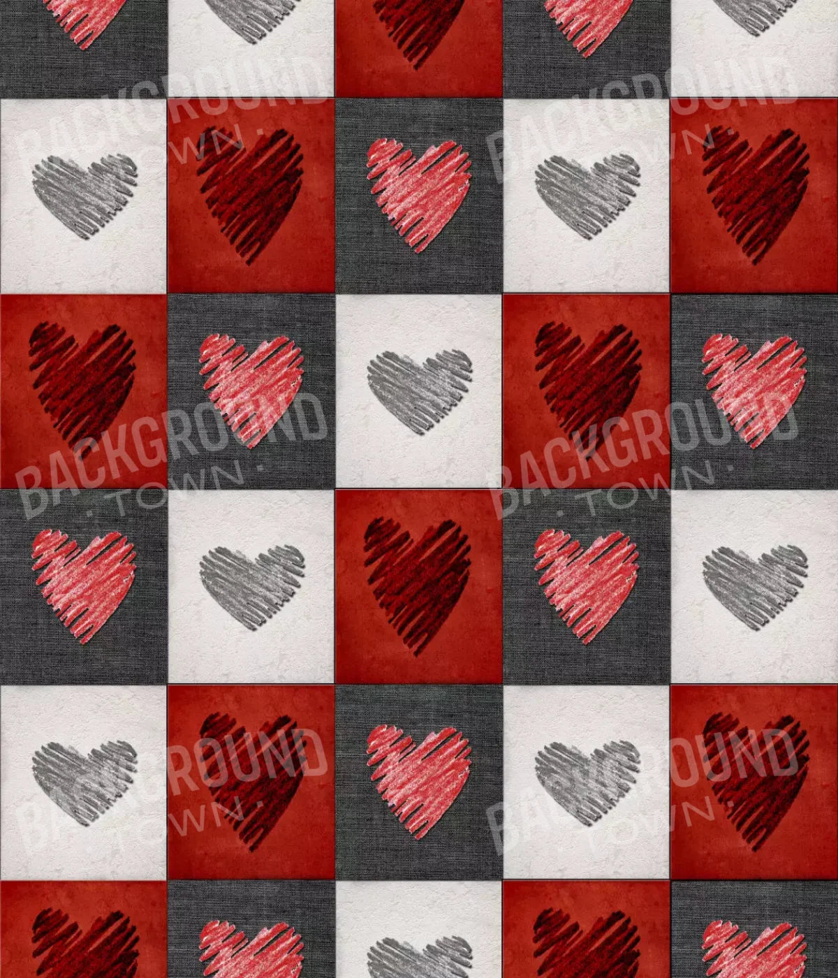 Checkered 10X12 Ultracloth ( 120 X 144 Inch ) Backdrop