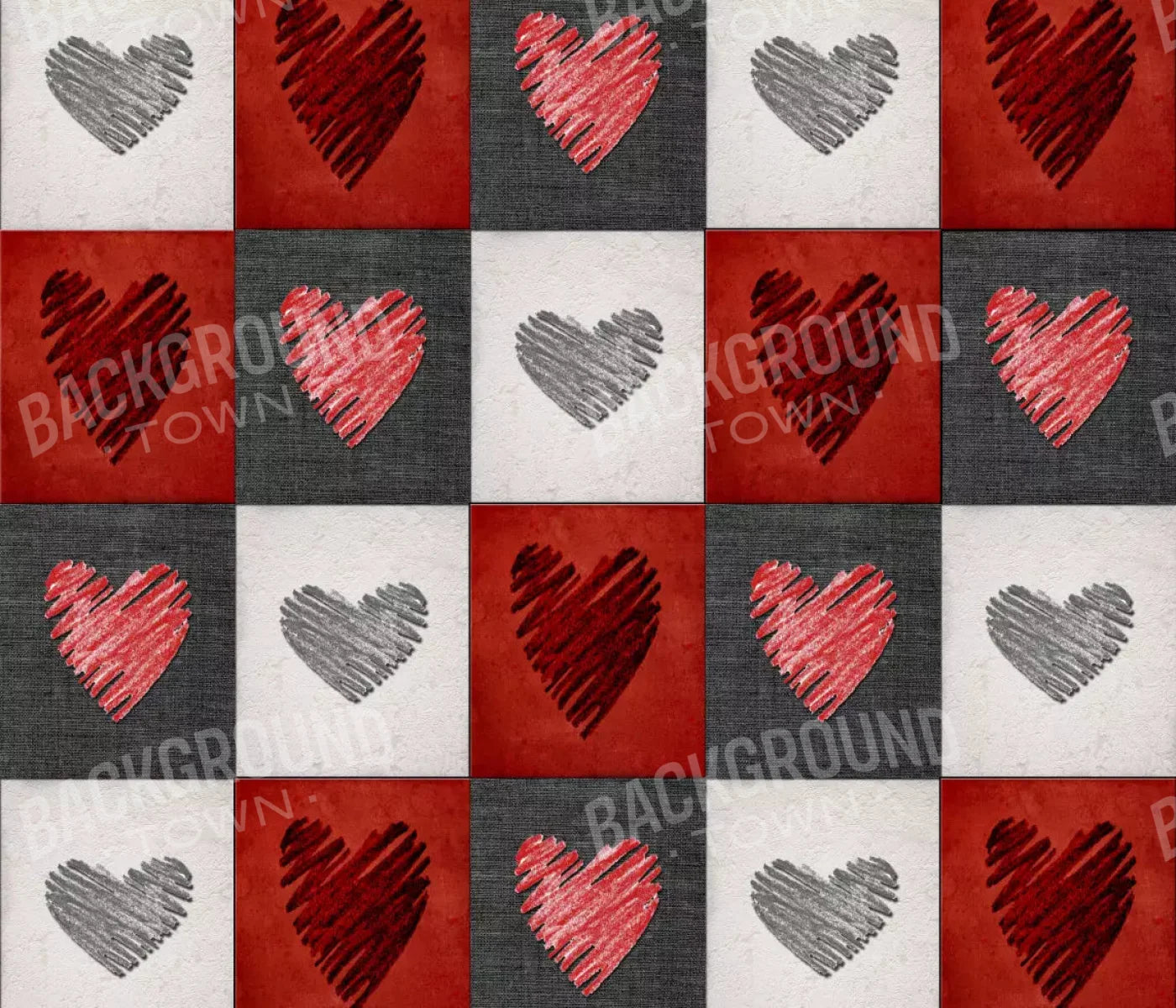 Checkered 12X10 Ultracloth ( 144 X 120 Inch ) Backdrop