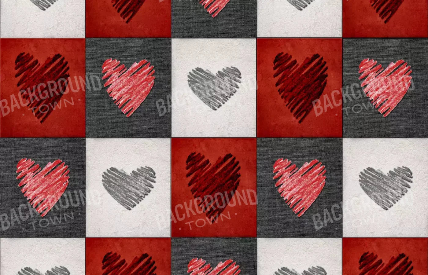 Checkered 12X8 Ultracloth ( 144 X 96 Inch ) Backdrop