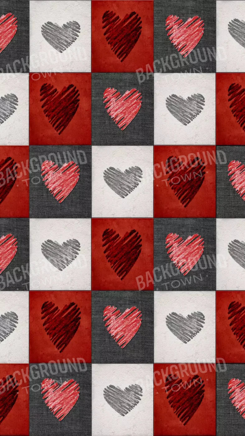 Checkered 8X14 Ultracloth ( 96 X 168 Inch ) Backdrop