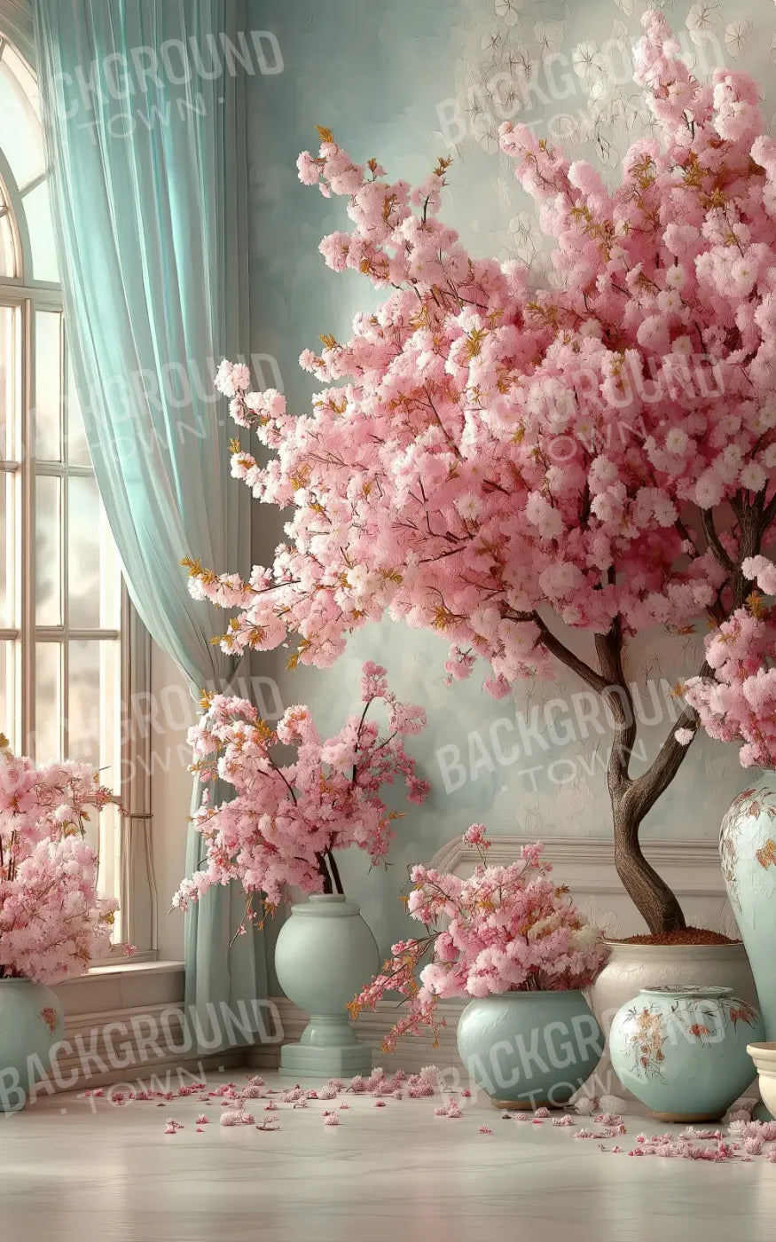 Cherry Bloosom Fall 5’x8’ UltraCloth (60 x 96 inch) Backdrop