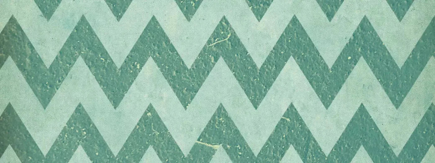 Chevron Aqua Backdrop