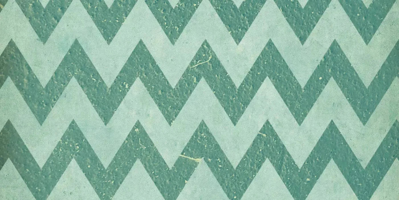 Chevron Aqua Backdrop