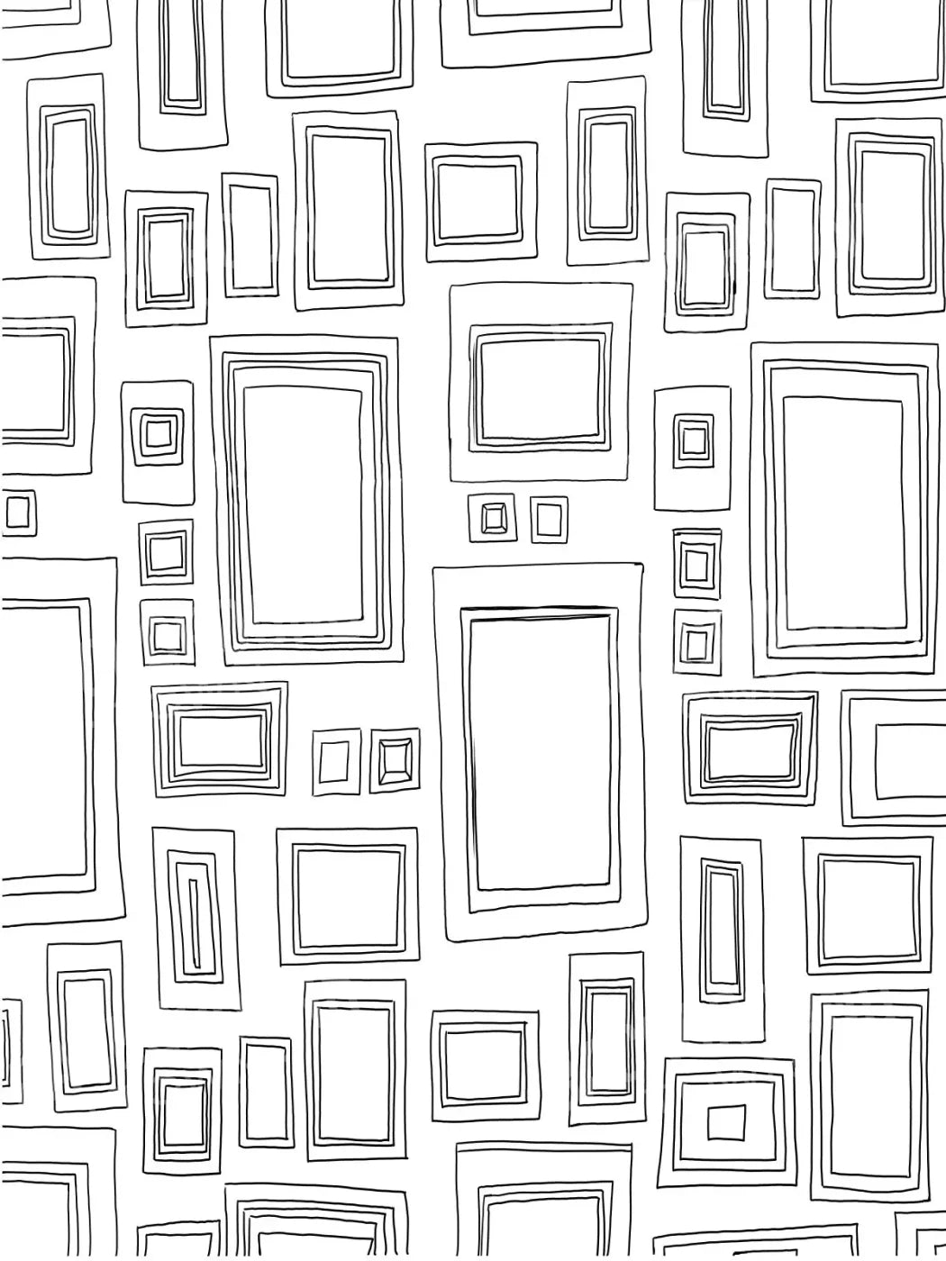 Childhood Frames 5X7 Ultracloth ( 60 X 84 Inch ) Backdrop
