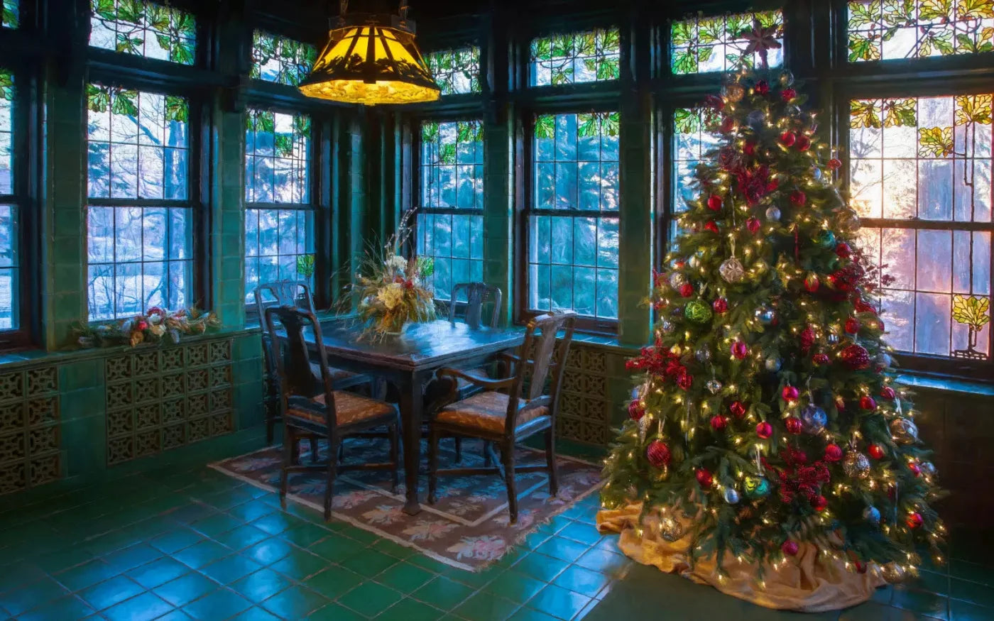 Christmas Breakfast 14X9 Ultracloth ( 168 X 108 Inch ) Backdrop
