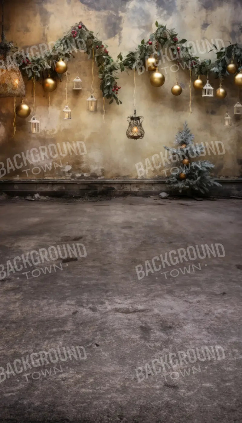 Christmas Decay Sweep 8’x14’ UltraCloth for Westcott X-Drop Pro (96 x 168 inch) Backdrop